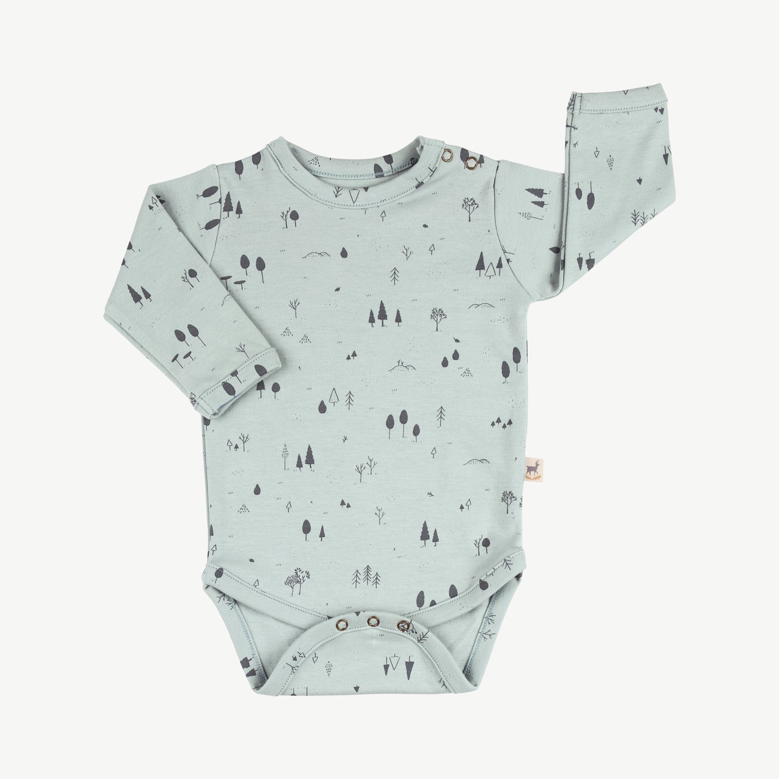 'the woods' grey mist onesie