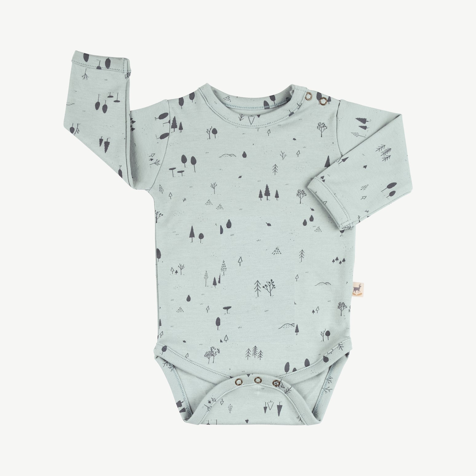 'the woods' grey mist onesie