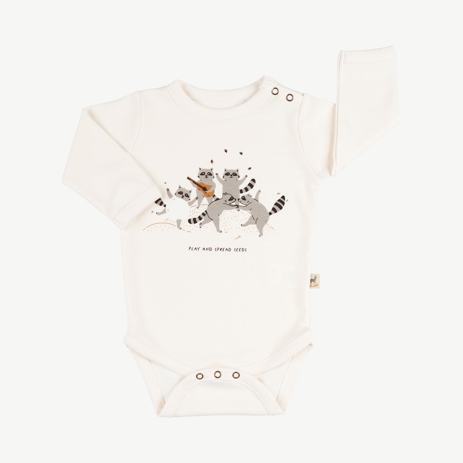 'play and spread seeds' sea salt onesie