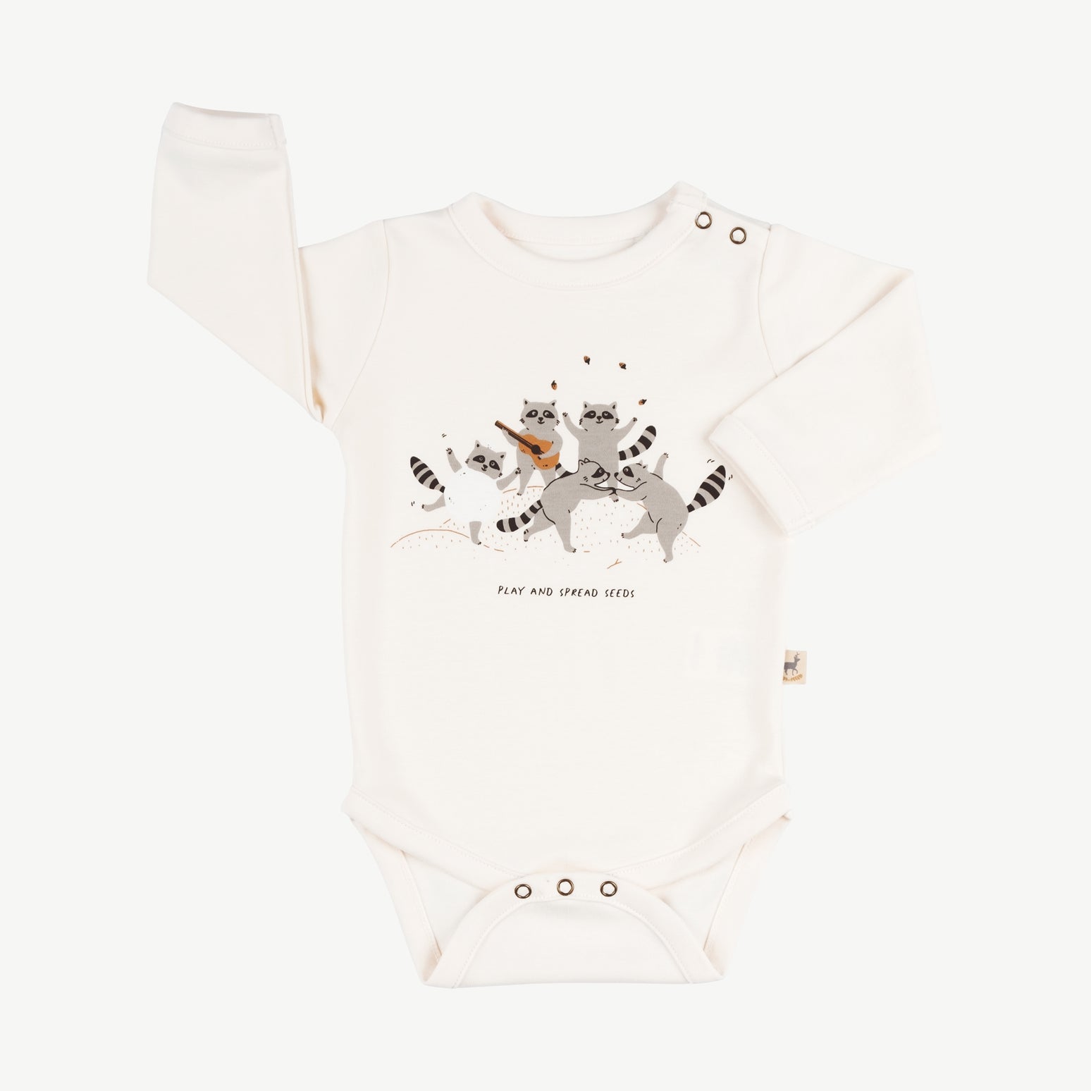 'play and spread seeds' sea salt onesie