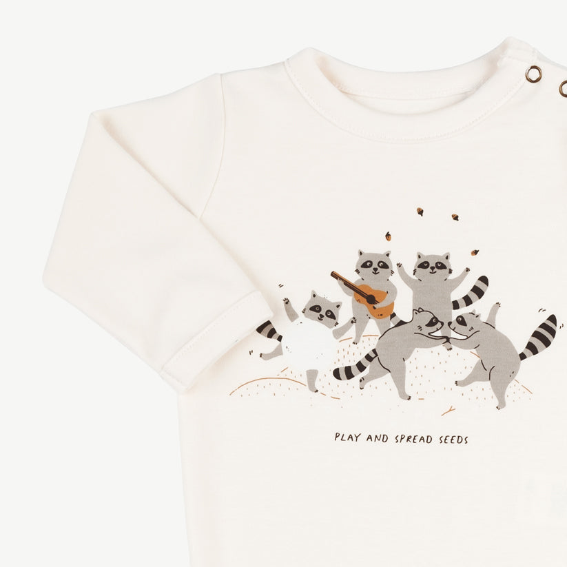 'play and spread seeds' sea salt onesie