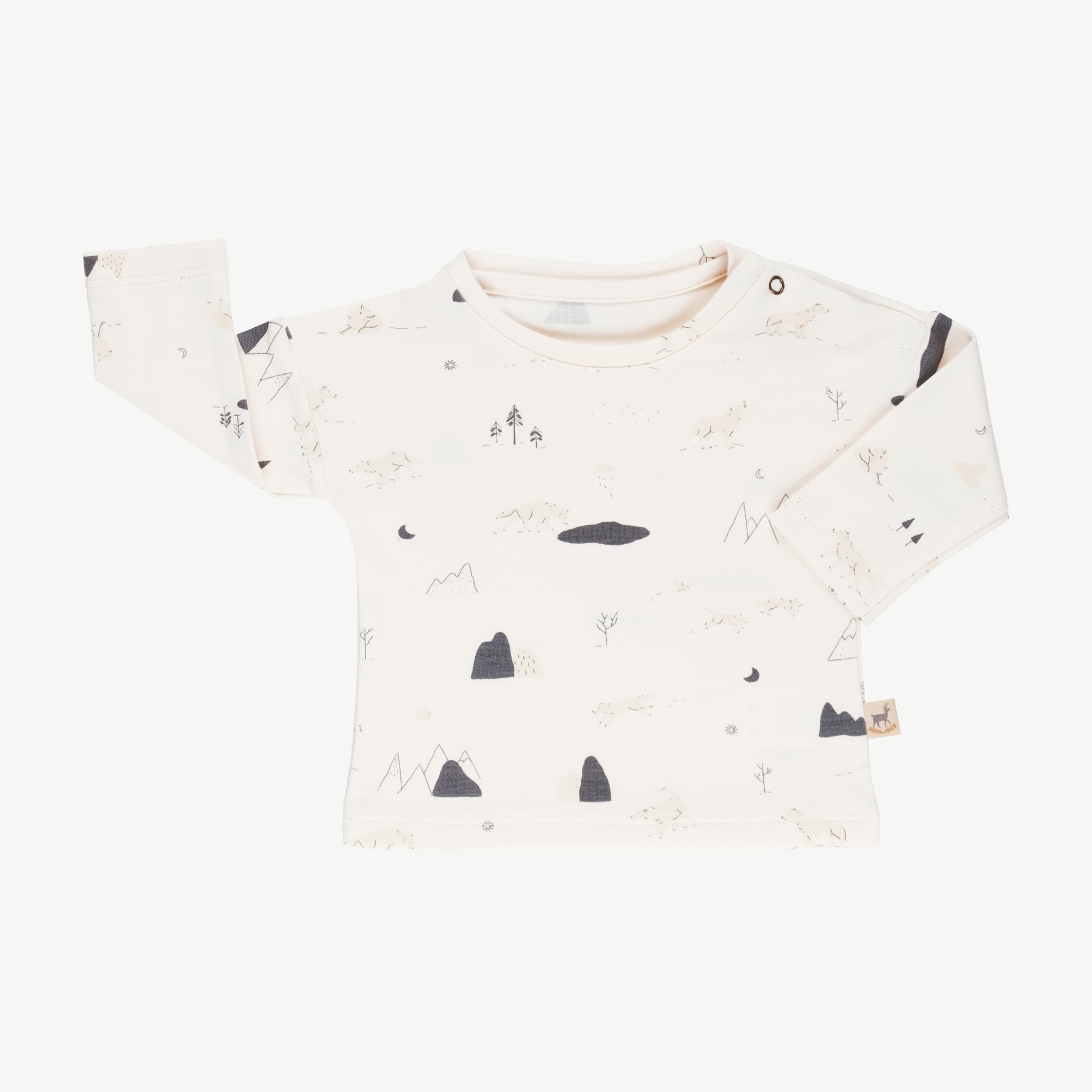 'guardian wolves' sea salt t-shirt