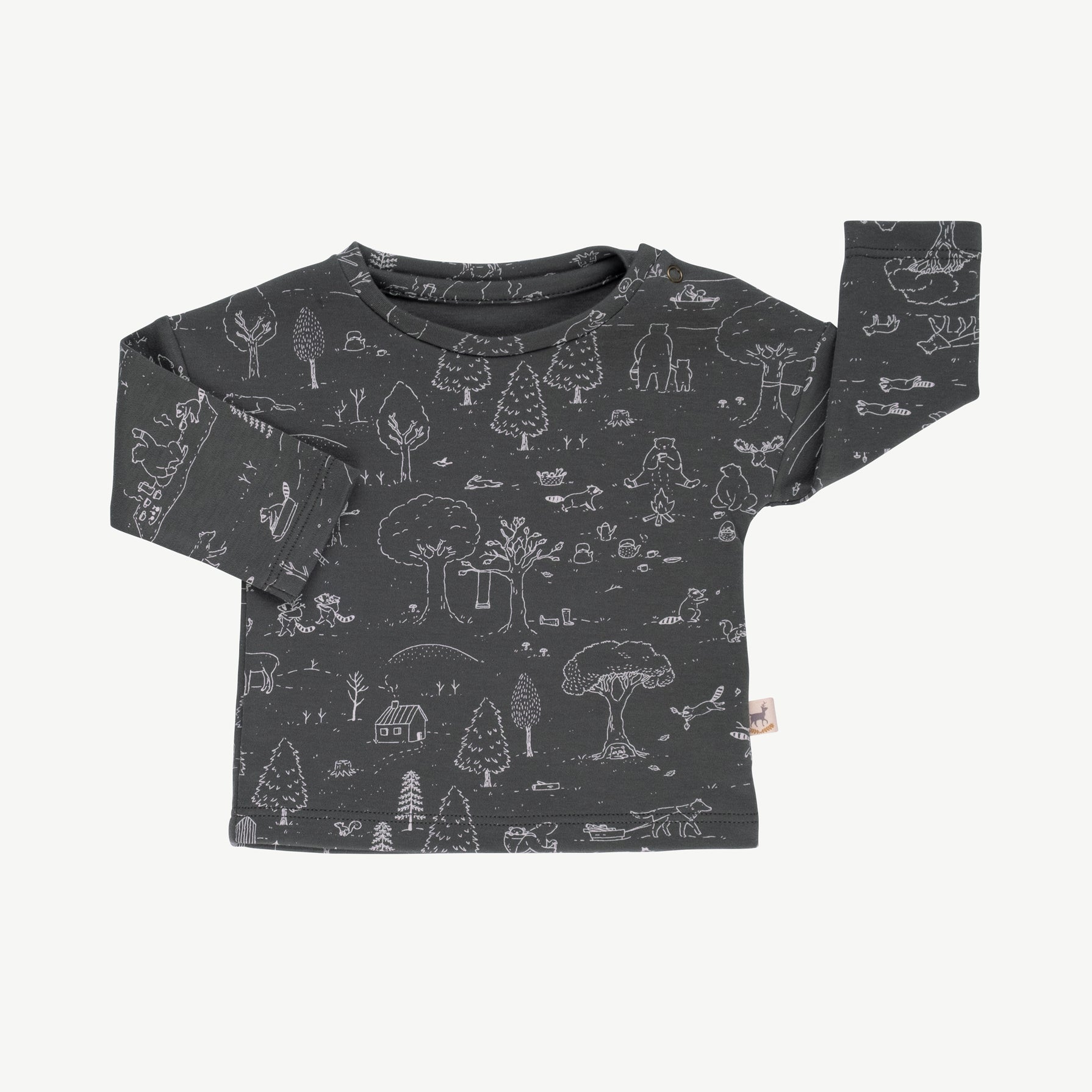 'the story' dark shadow t-shirt