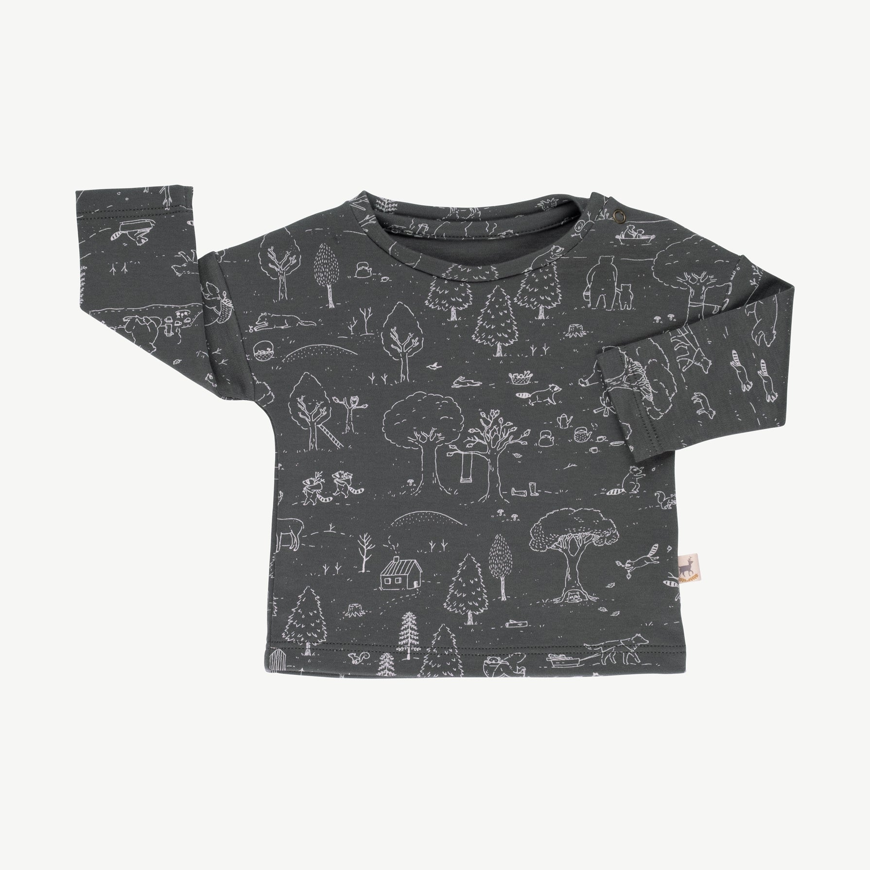 'the story' dark shadow t-shirt