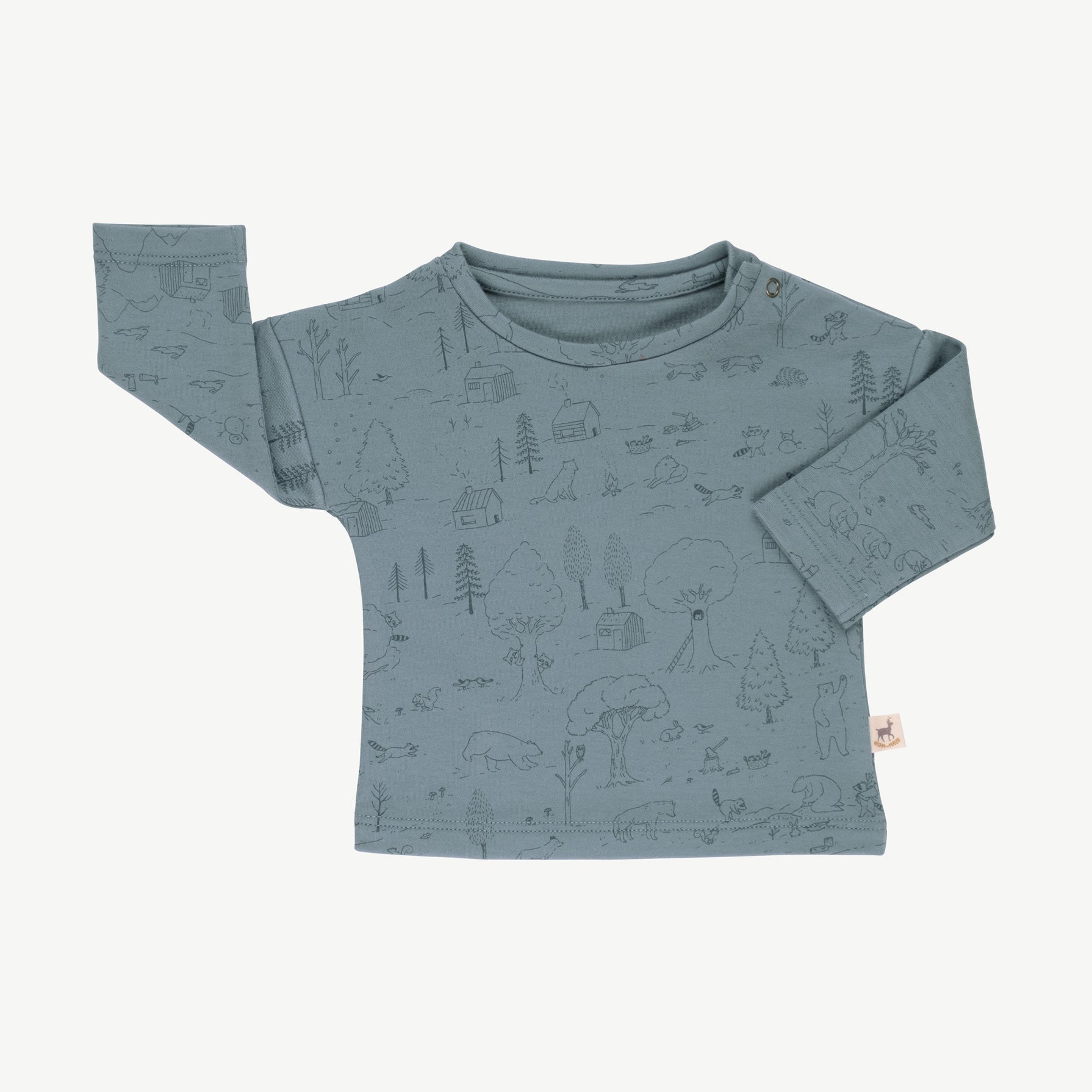 'the story' blue mirage t-shirt