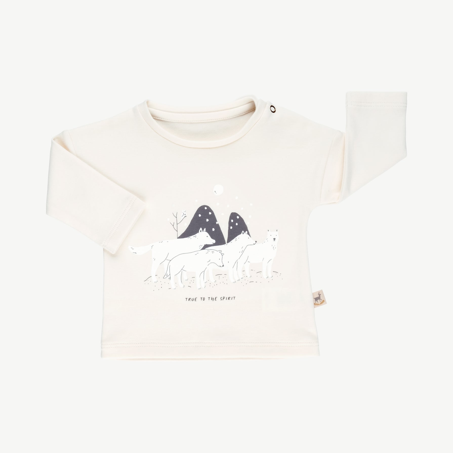 'true to the spirit' sea salt t-shirt