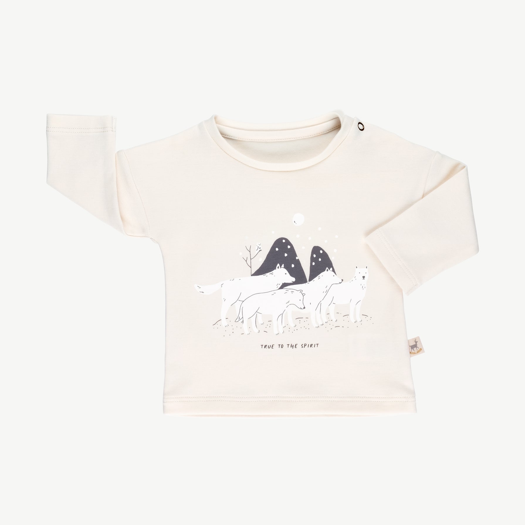 'true to the spirit' sea salt t-shirt