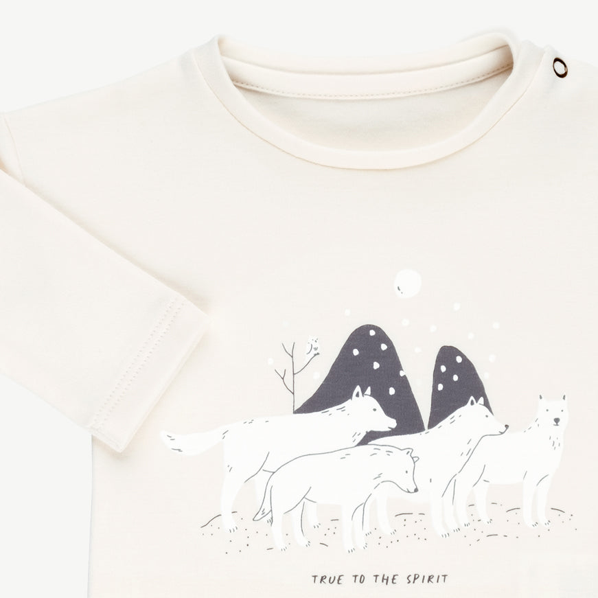 'true to the spirit' sea salt t-shirt