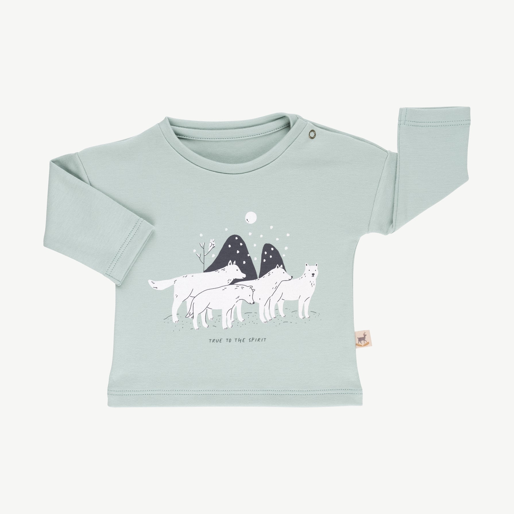 'true to the spirit' gray mist t-shirt