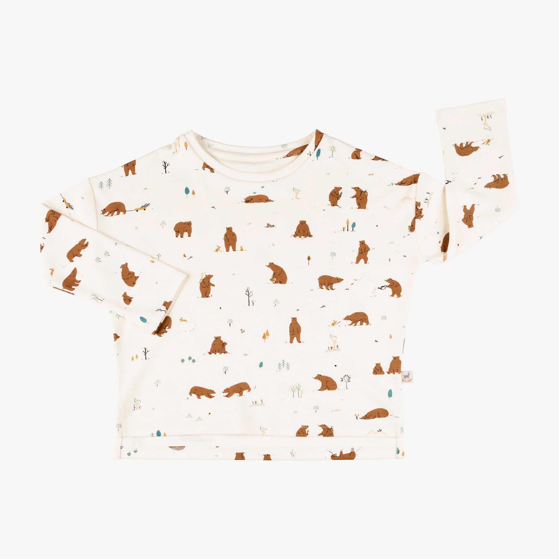 'forester bears' sea salt oversized t-shirt