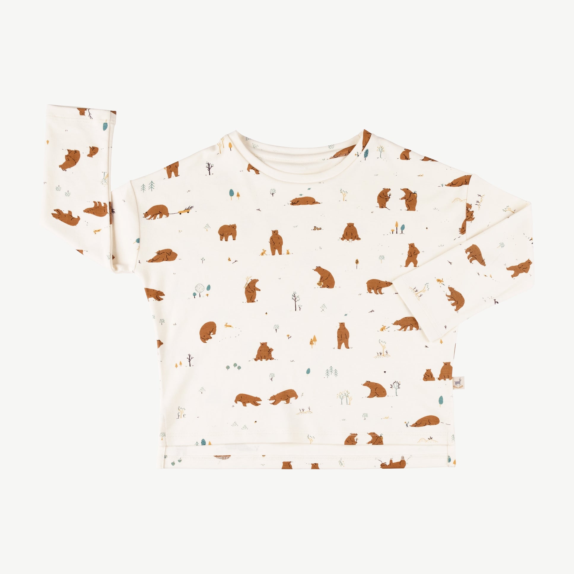 'forester bears' sea salt oversized t-shirt