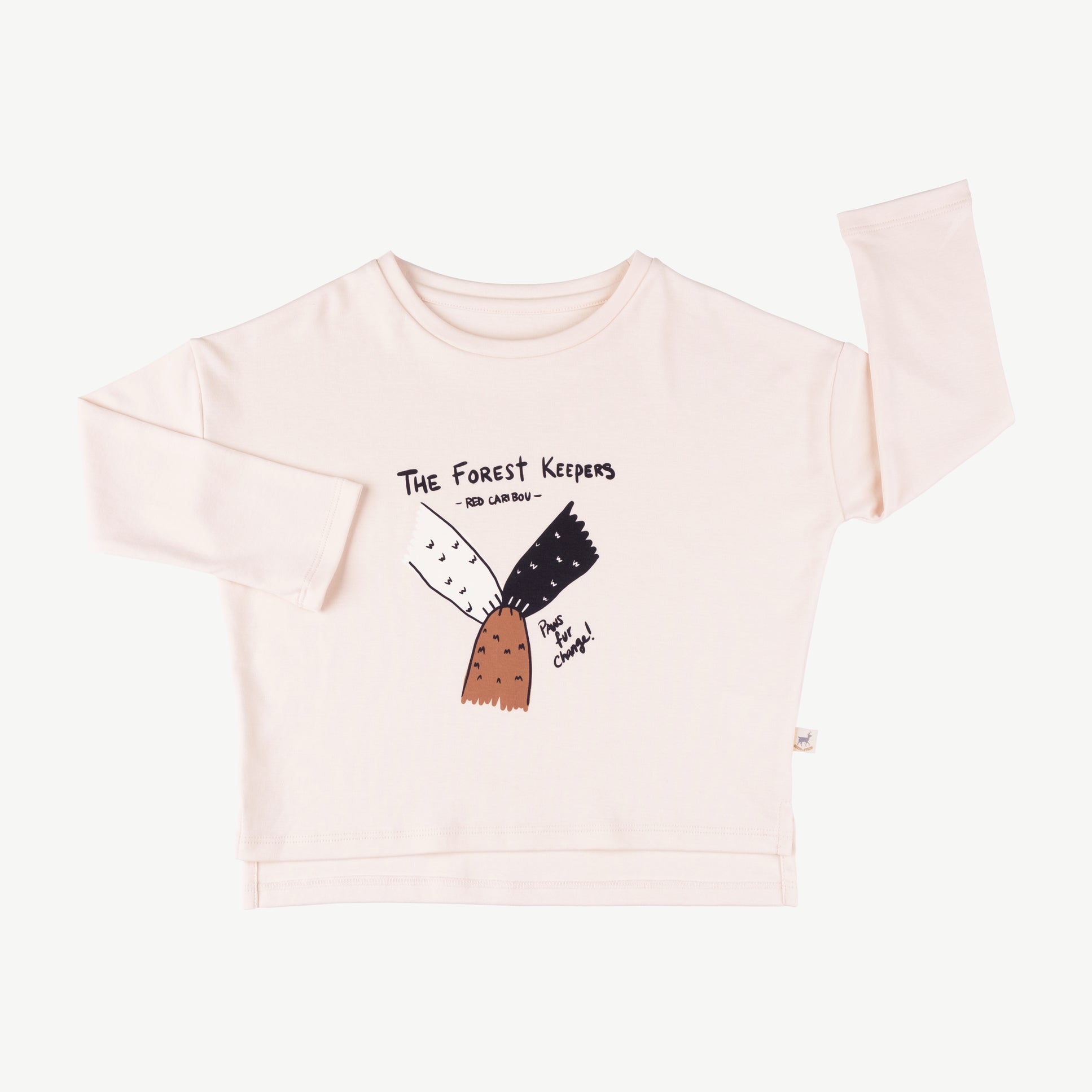 'the forest keepers' pearl oversized t-shirt