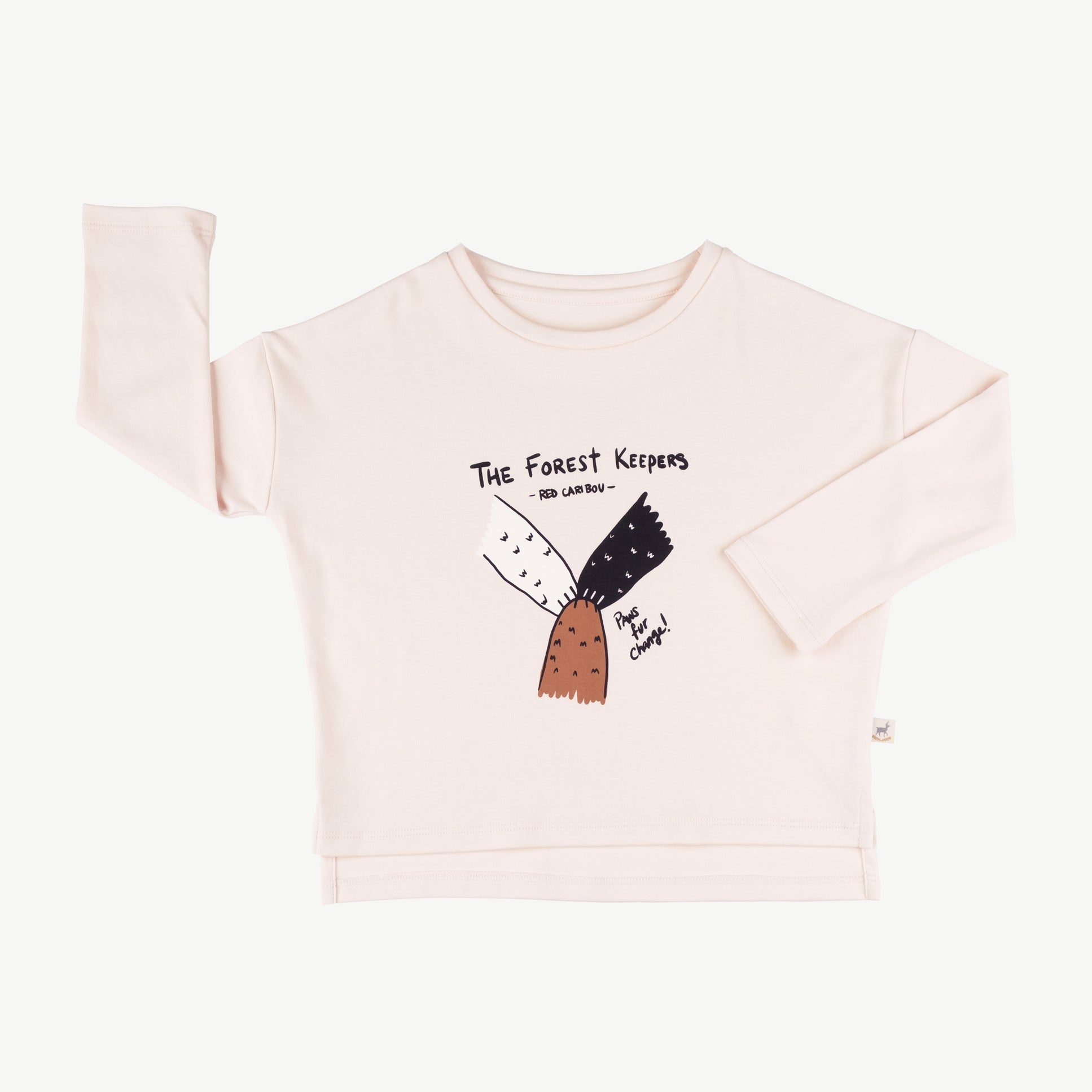 'the forest keepers' pearl oversized t-shirt