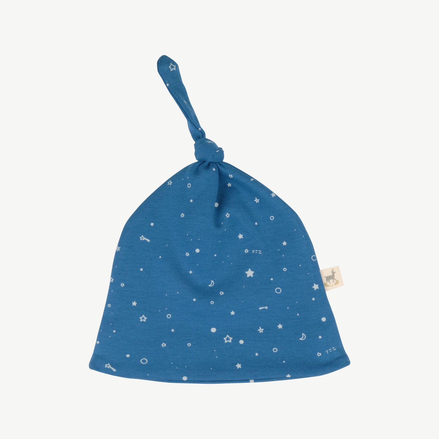 'close to the stars' dark blue beanie