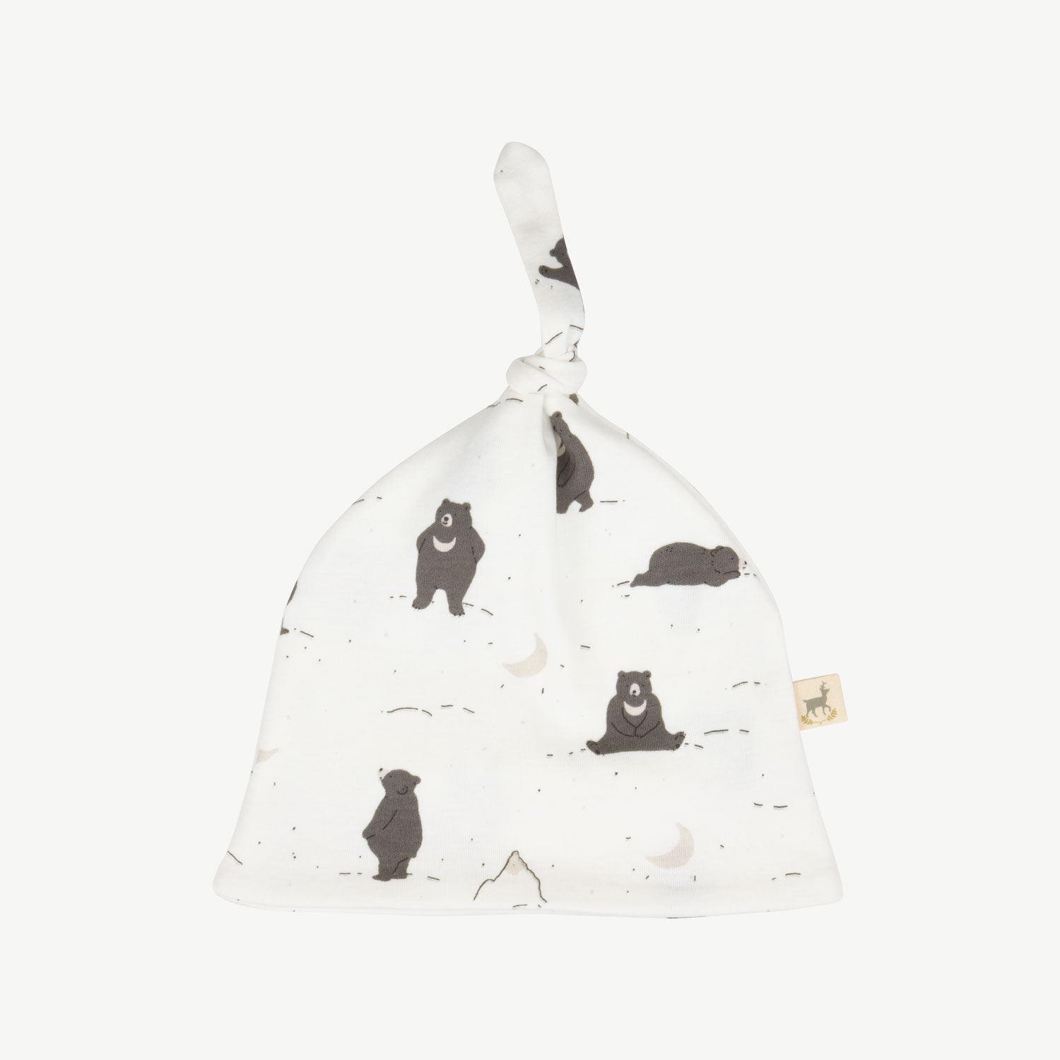 'magic moonbear' ecowhite beanie