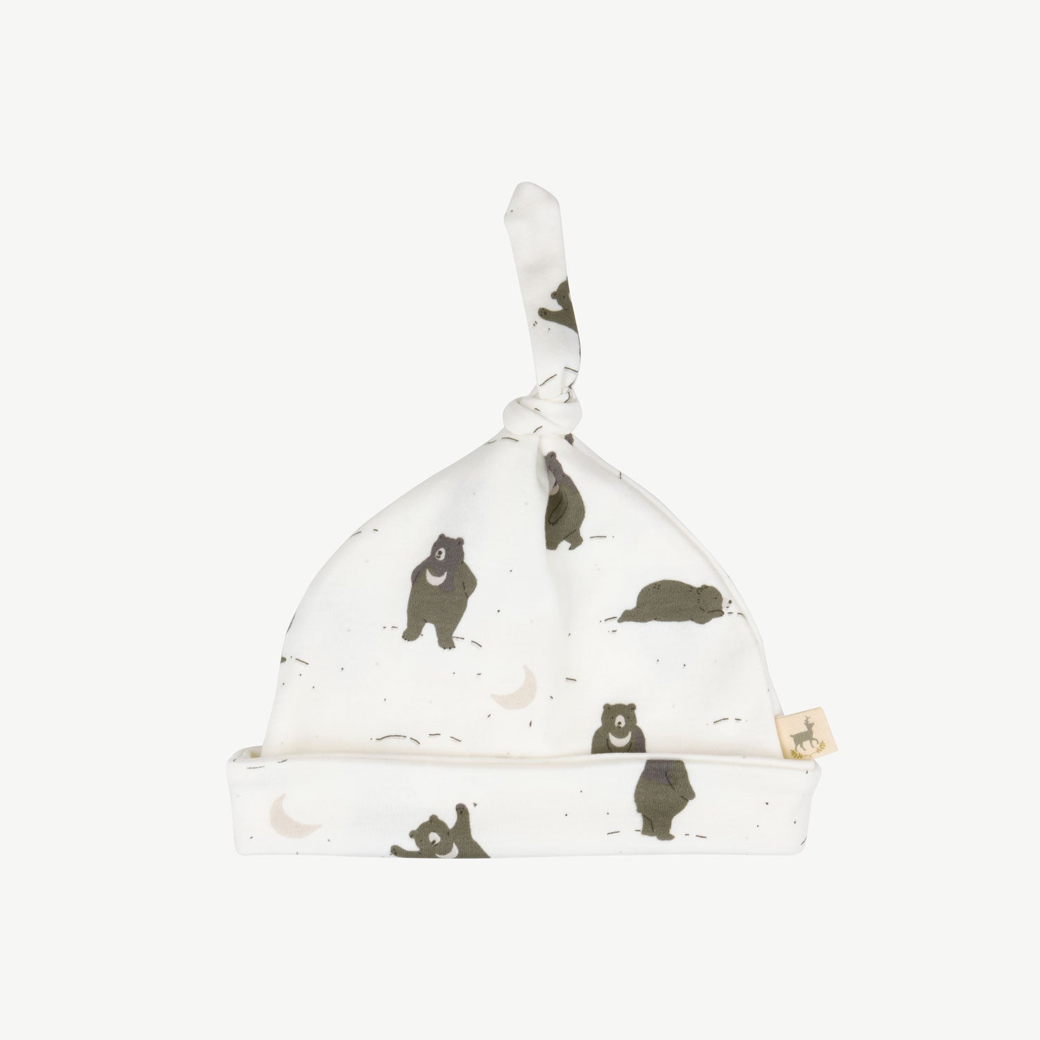 'magic moonbear' ecowhite beanie