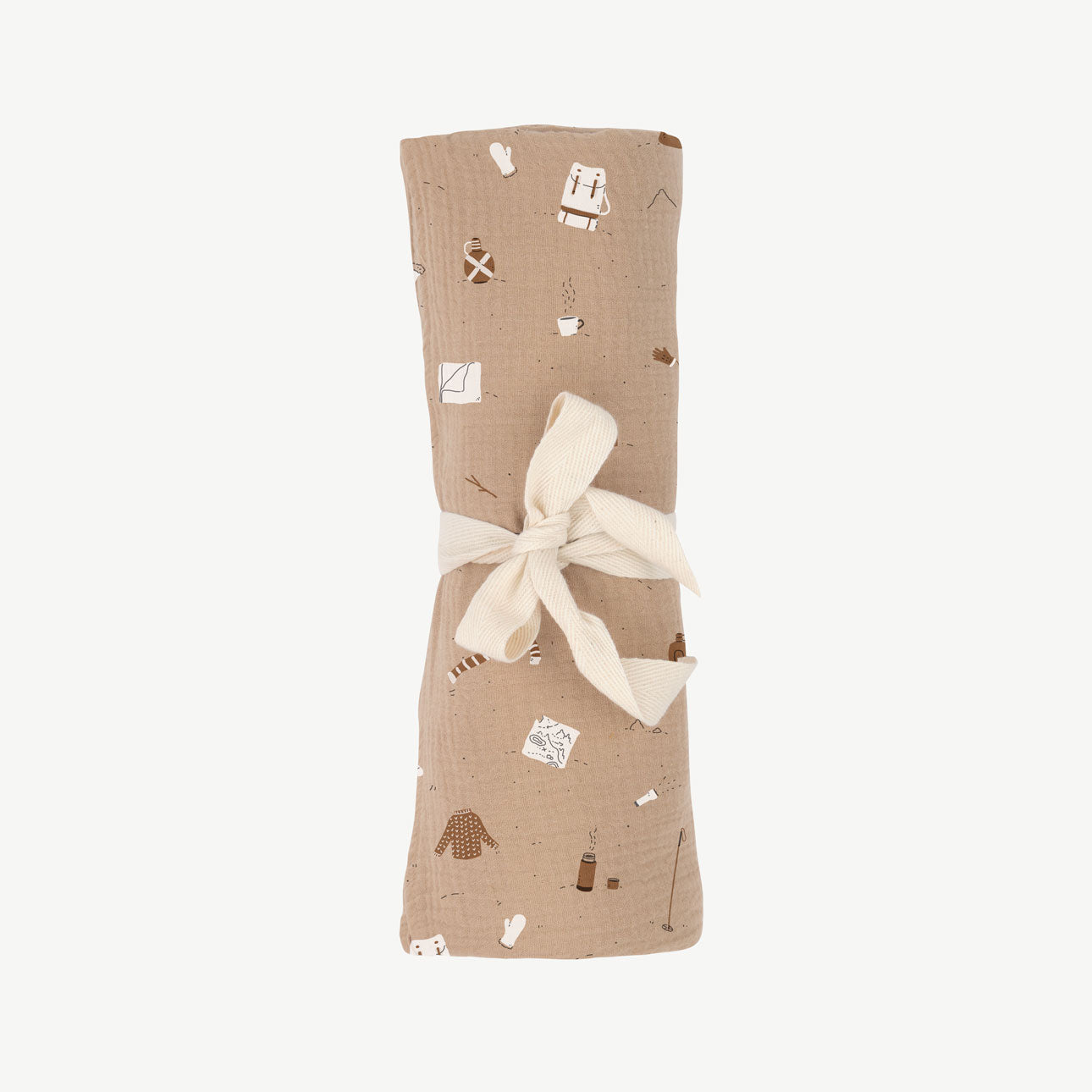 'camping gear' café cream swaddle