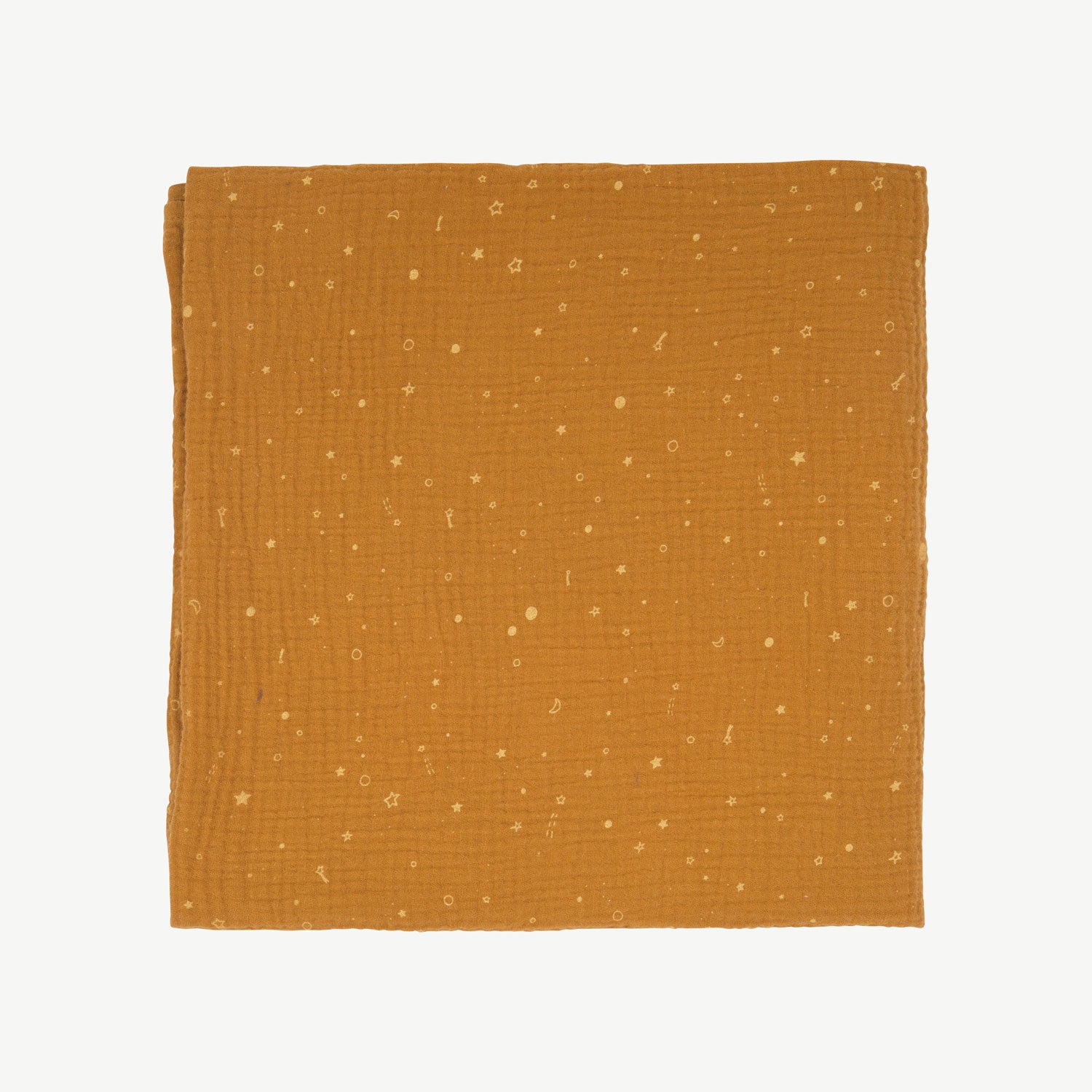 'close to the stars' sudan brown swaddle