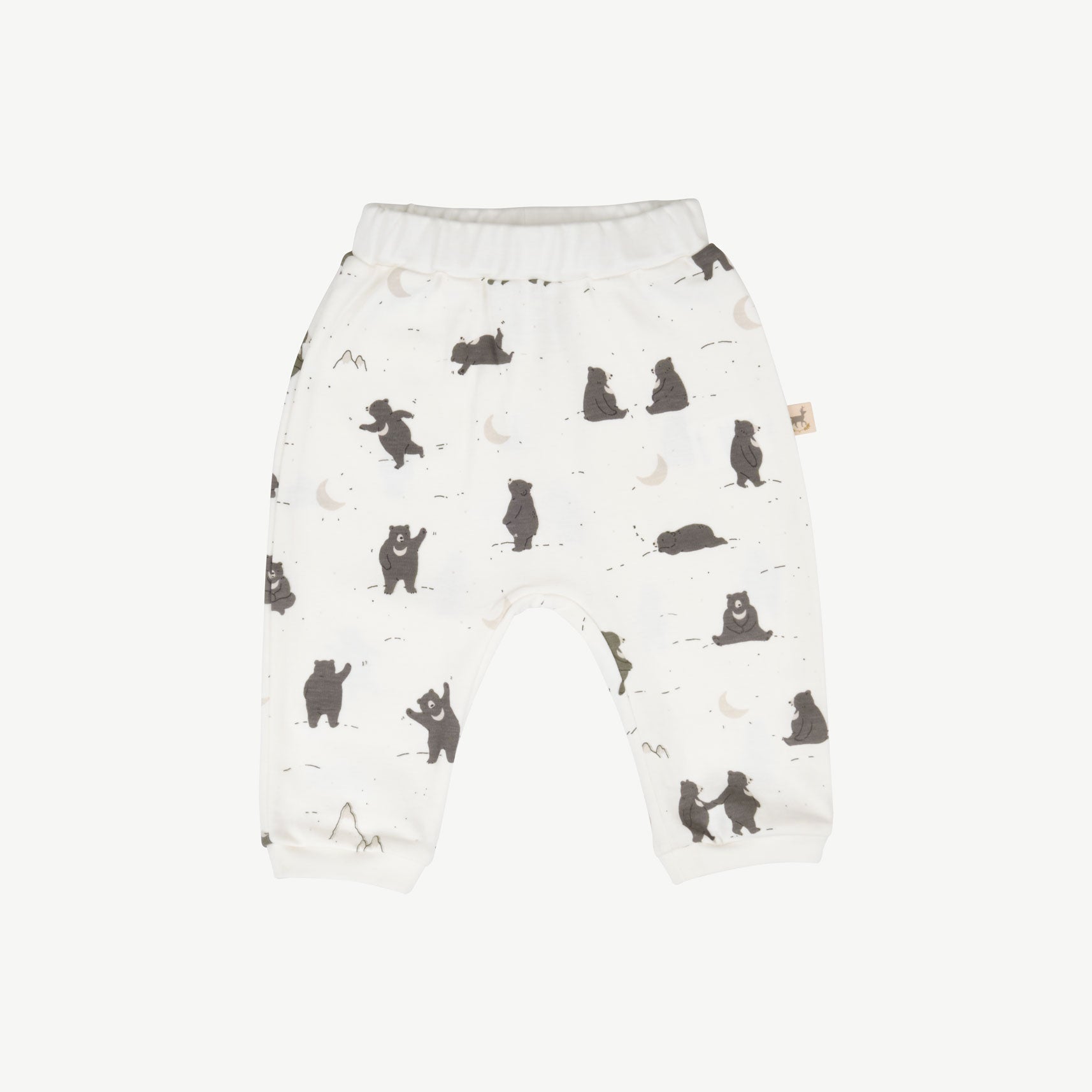 'magic moonbear' ecowhite baggy pants