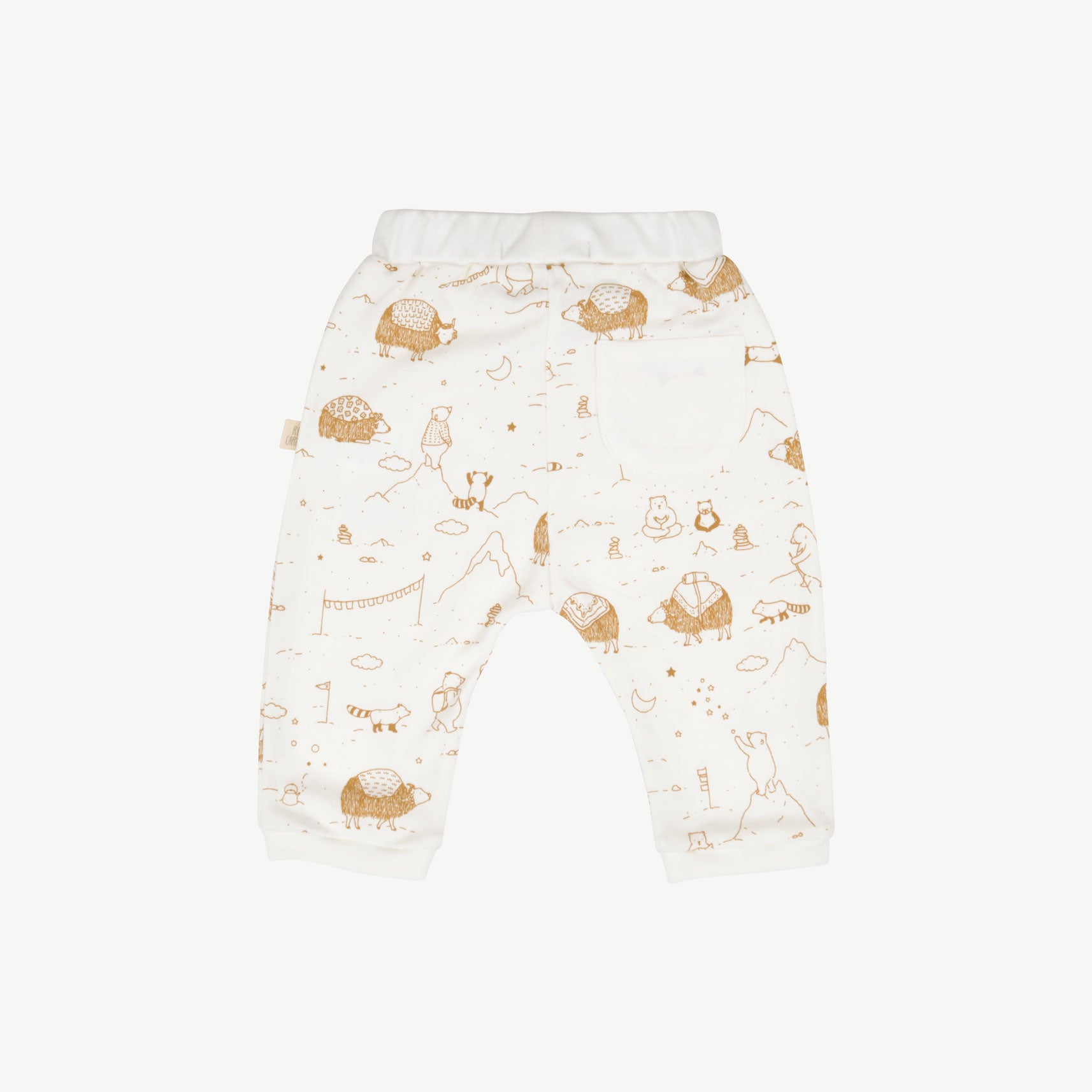 'the story' ecowhite baggy pants