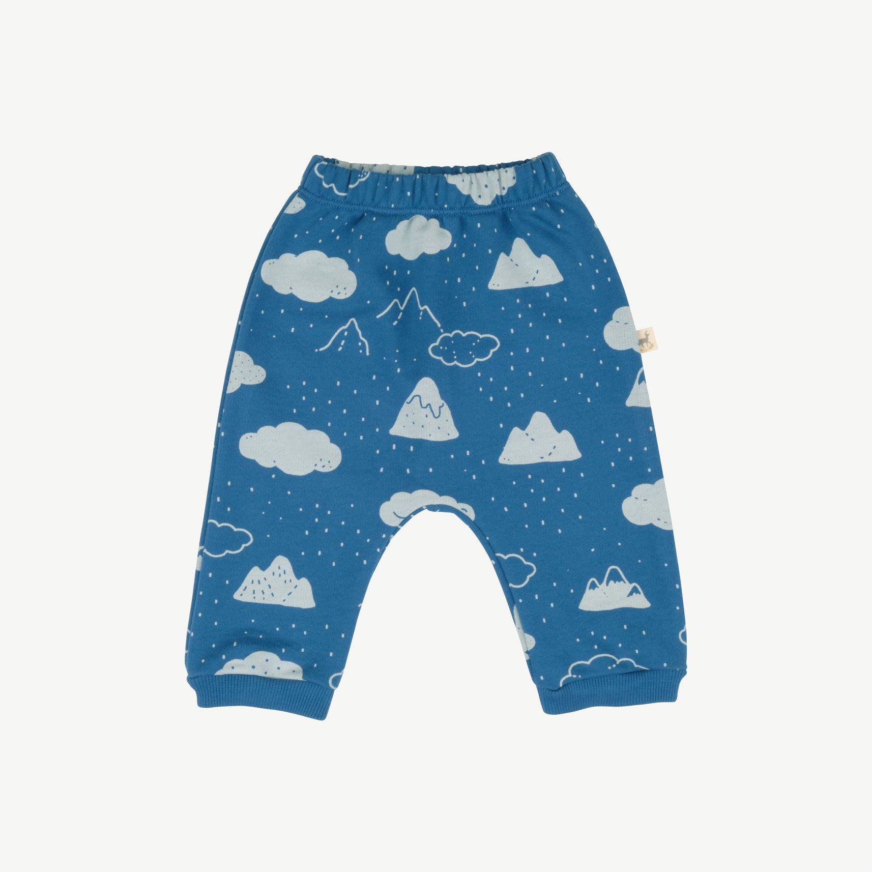 'amongst the clouds' dark blue joggers