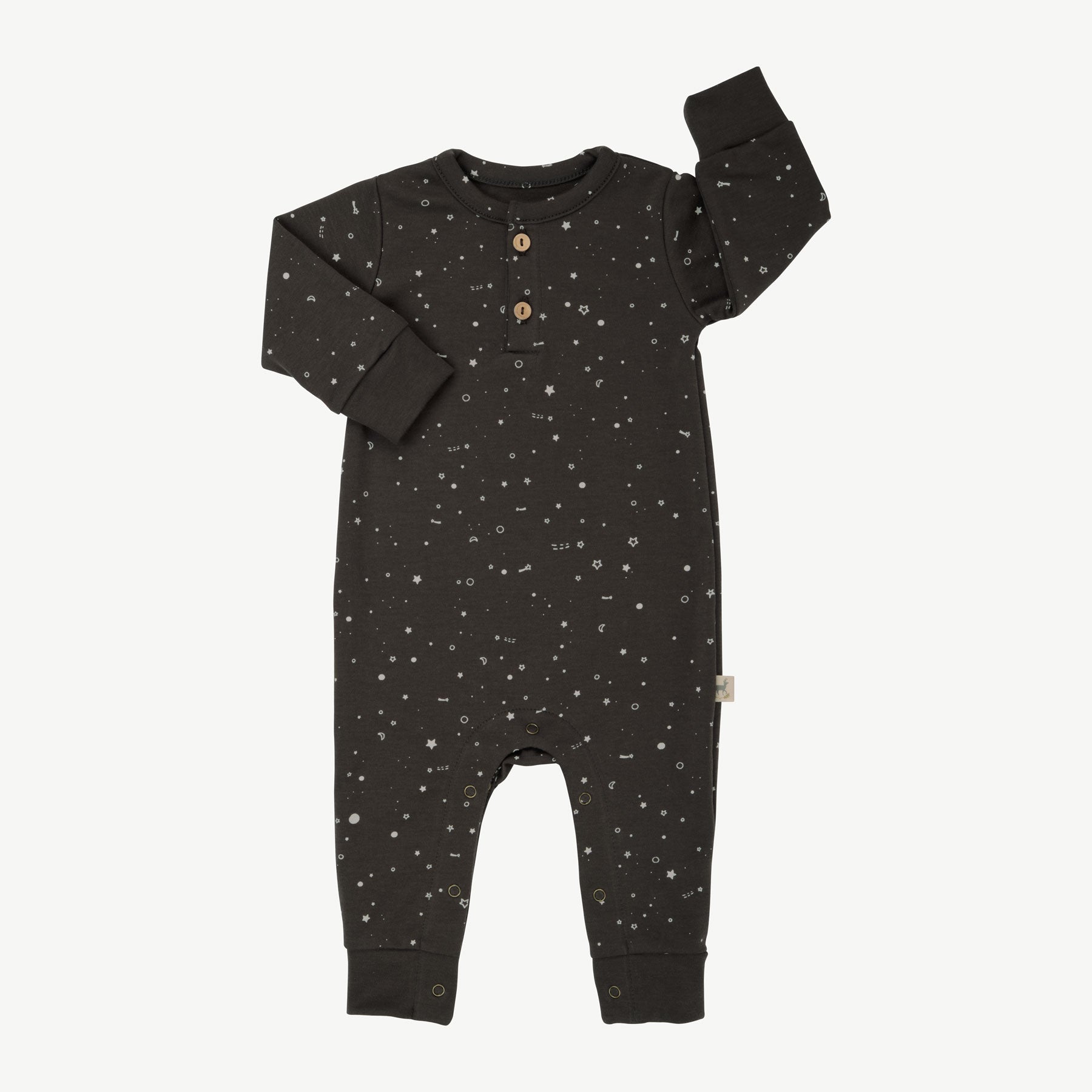 'close to the stars' beluga buttons jumpsuit