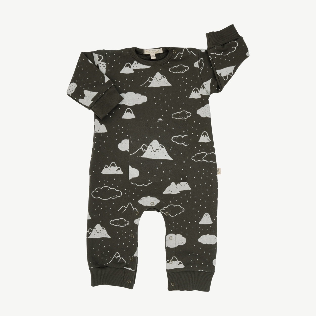 'amongst the clouds' beluga terry jumpsuit