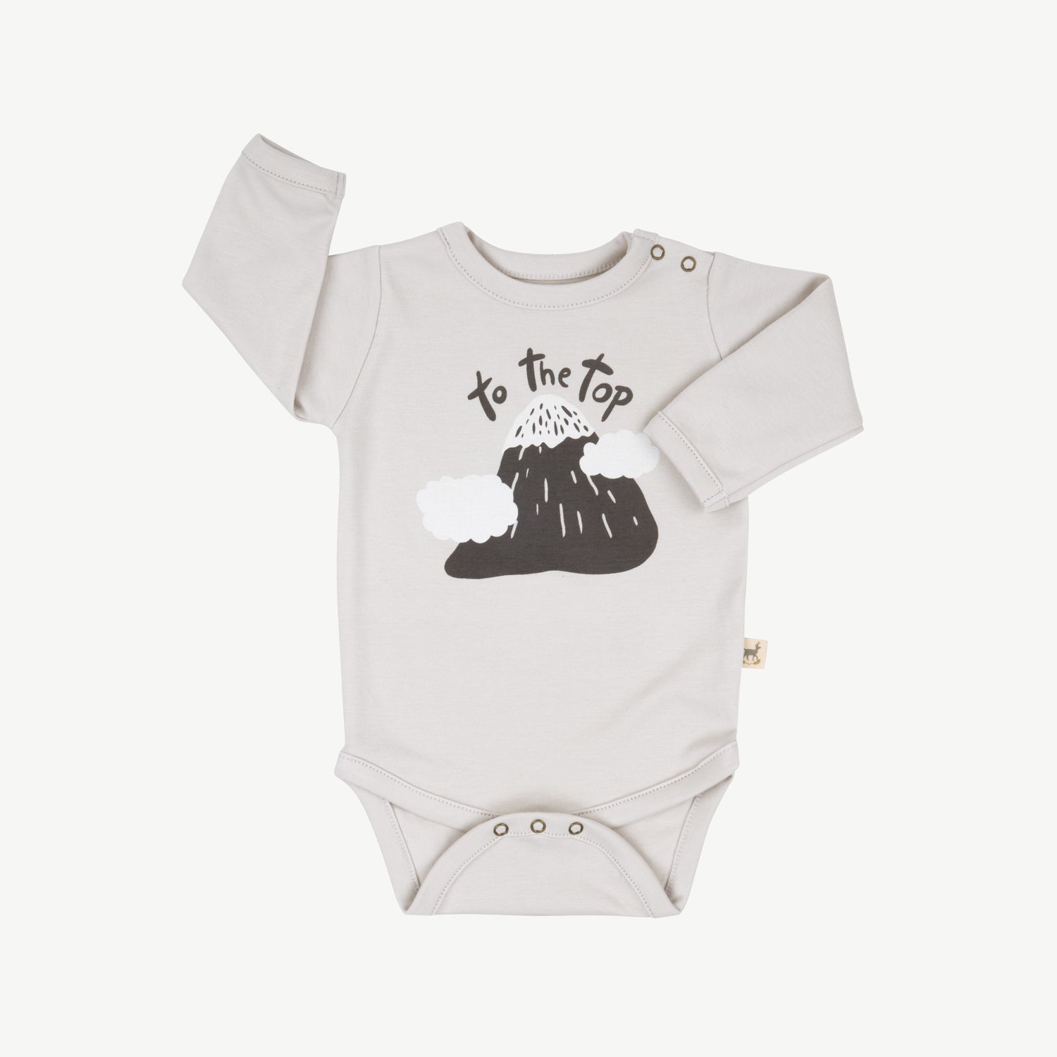'to the top' lunar rock onesie