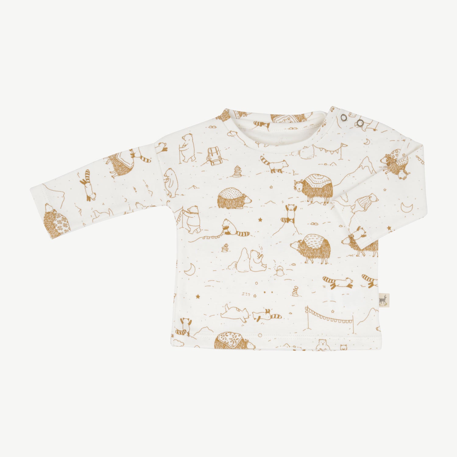 'the story' ecowhite t-shirt