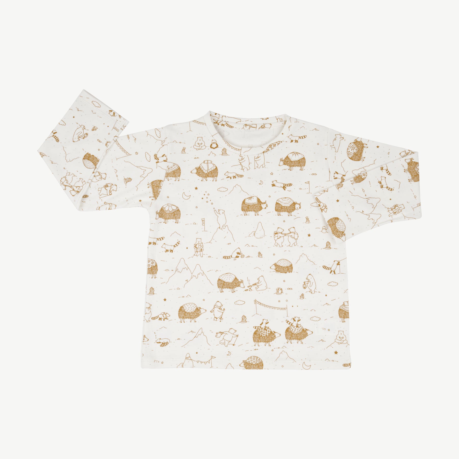 'the story' ecowhite t-shirt