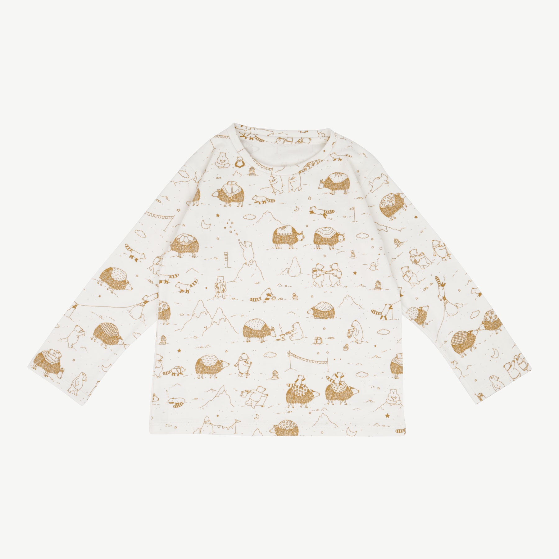 'the story' ecowhite t-shirt
