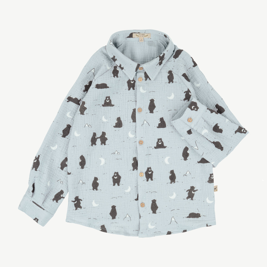 'magic moonbear' ice flow shirt
