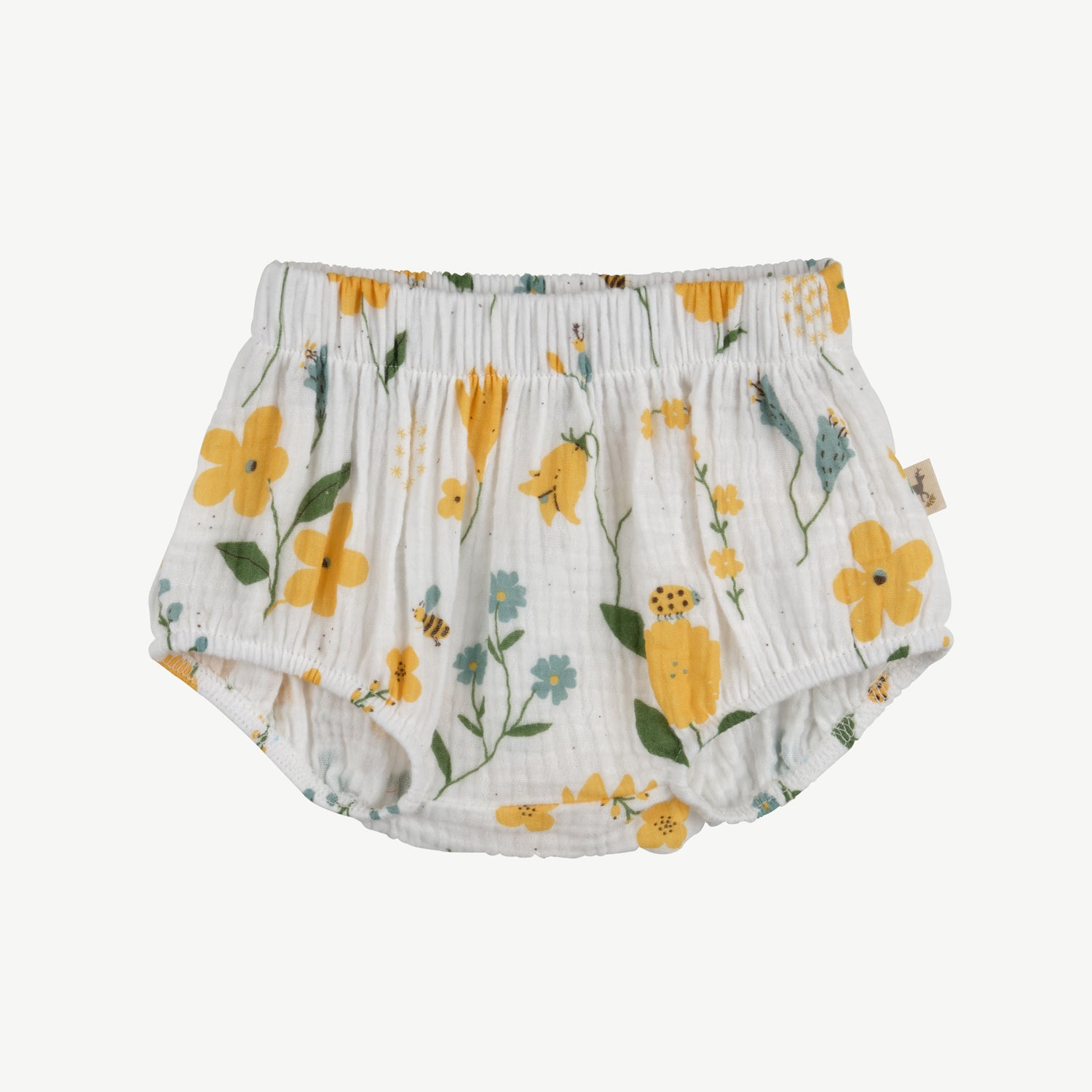 'spring blossom' ivory muslin bloomer