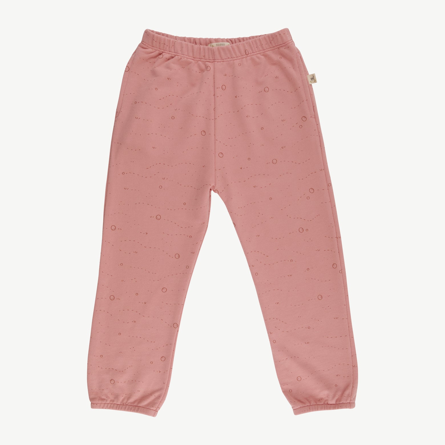 'beetle tracks' ash rose jogger