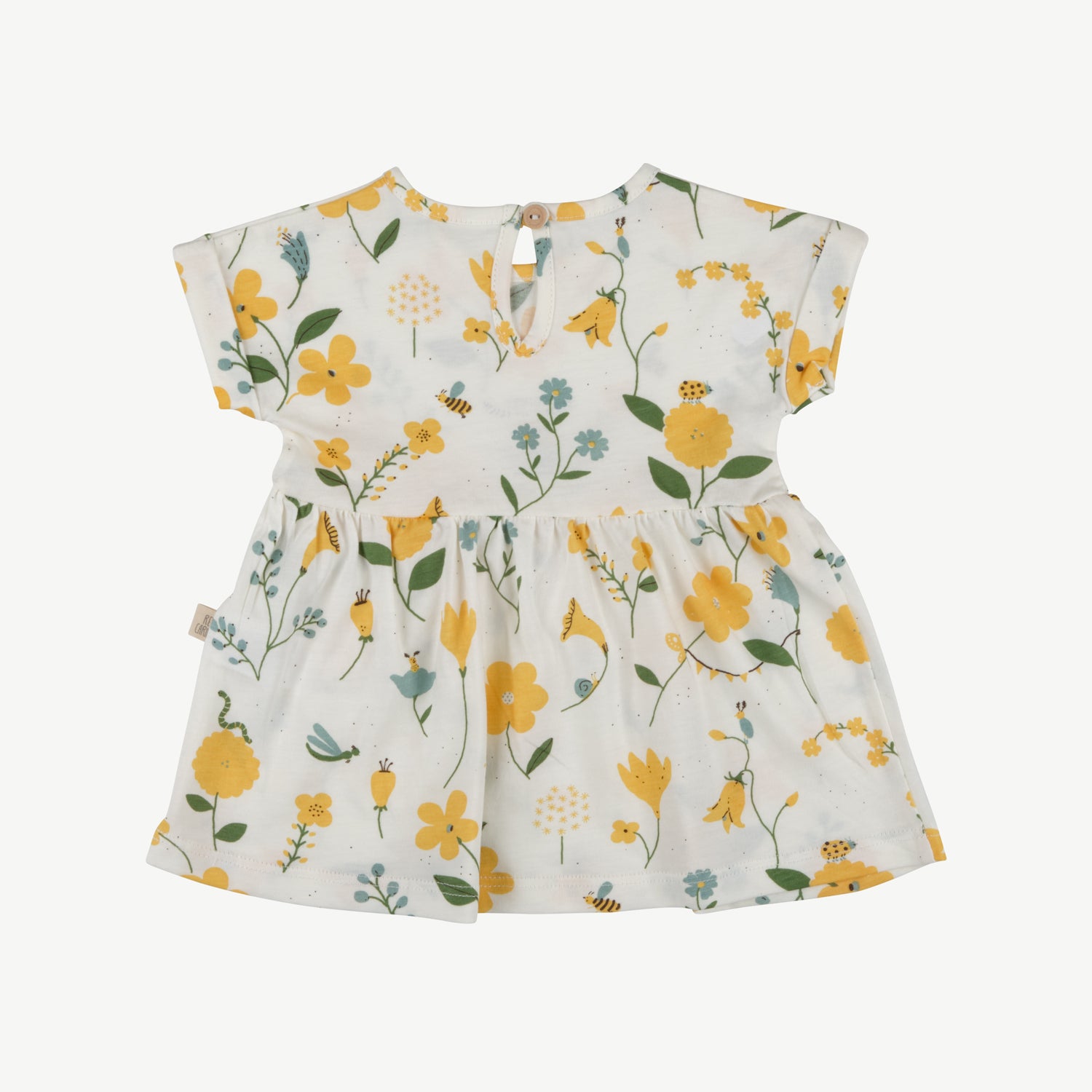 'spring blossom' whisper white dress