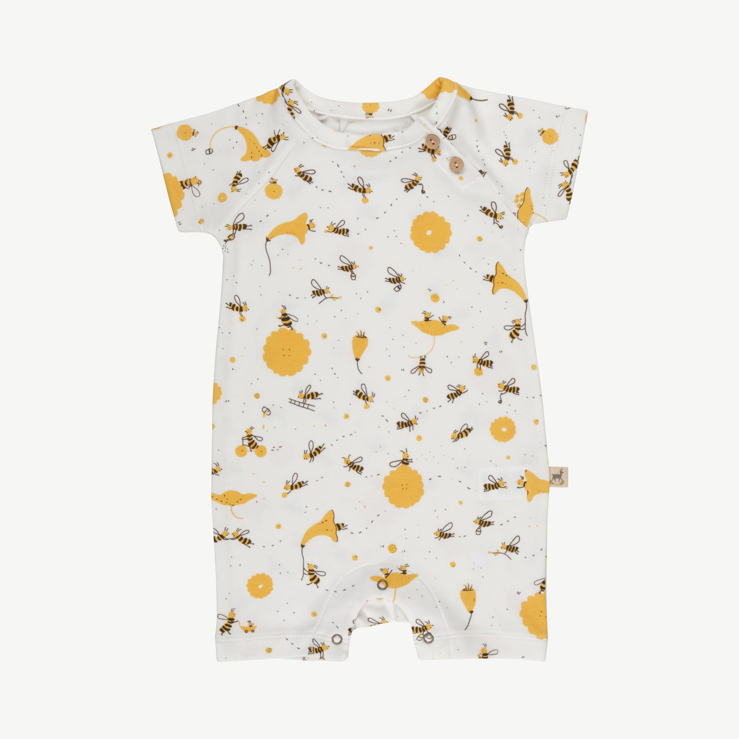 'buzzy bees' ivory jumpsuit