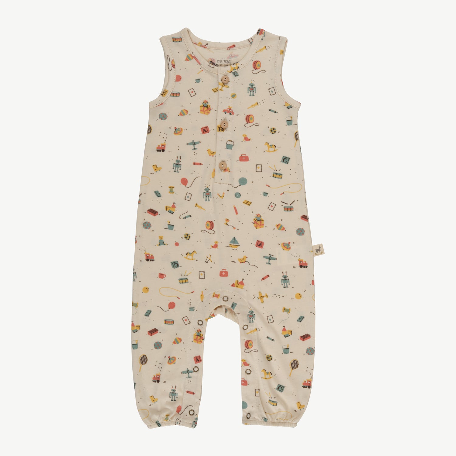 'bygone toys' tapioca tank jumpsuit