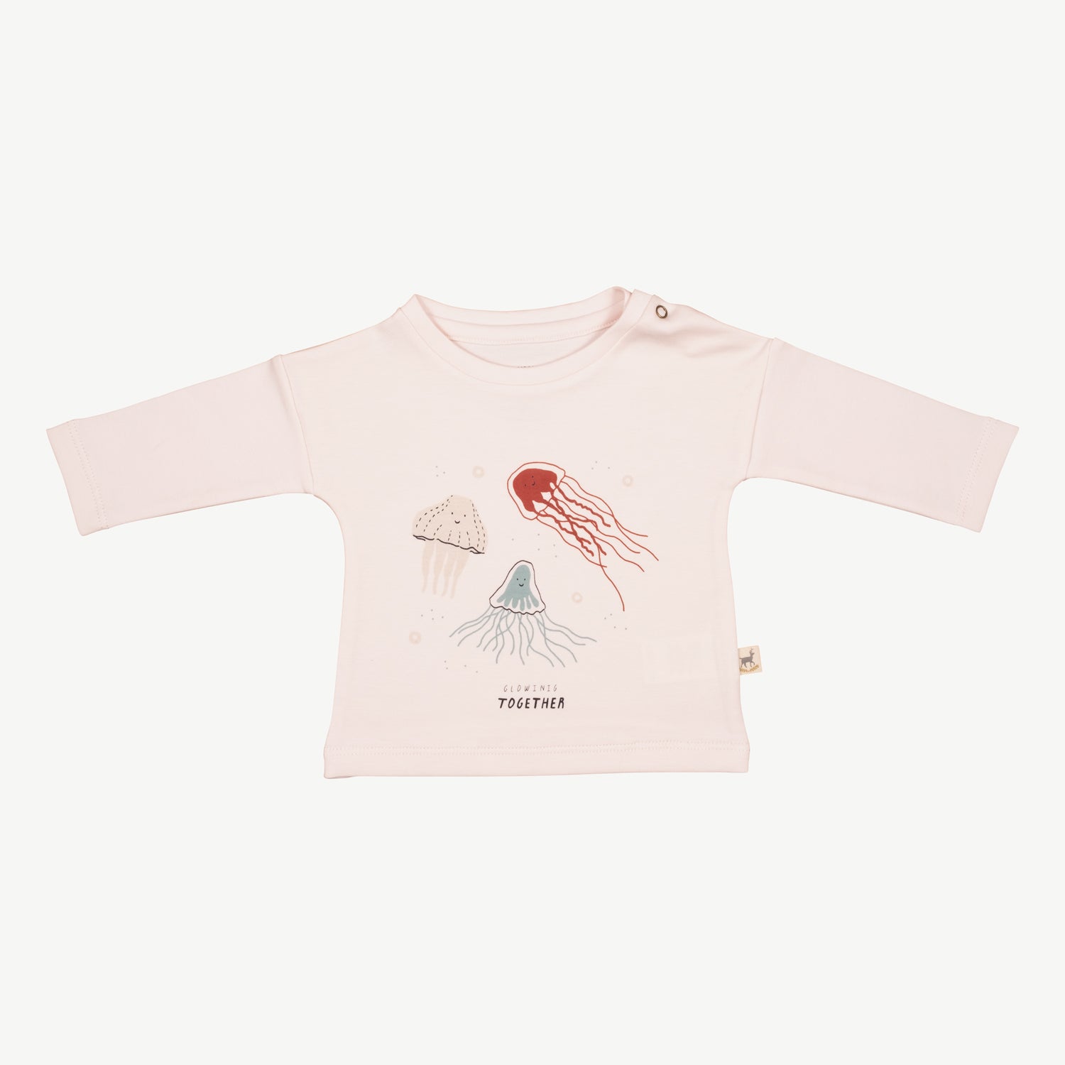 'glowing together' heavenly pink t-shirt