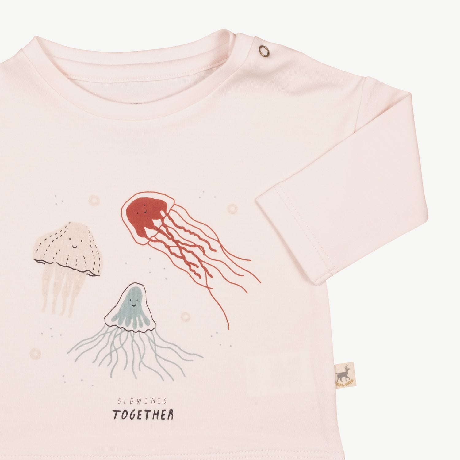 'glowing together' heavenly pink t-shirt