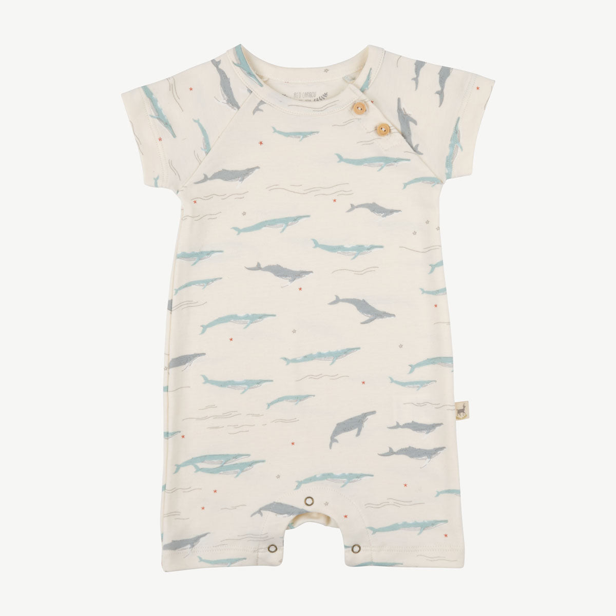 'passing whales' sea salt jumpsuit