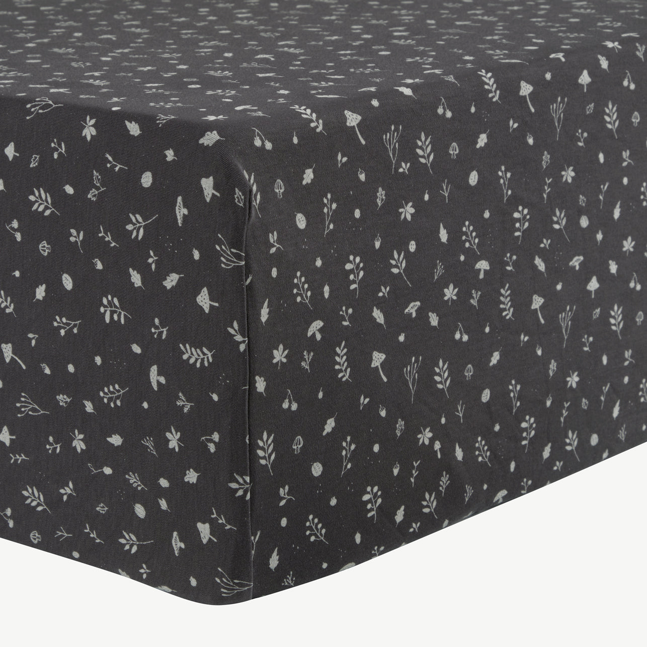 'woodland flora' dark shadow cribsheet