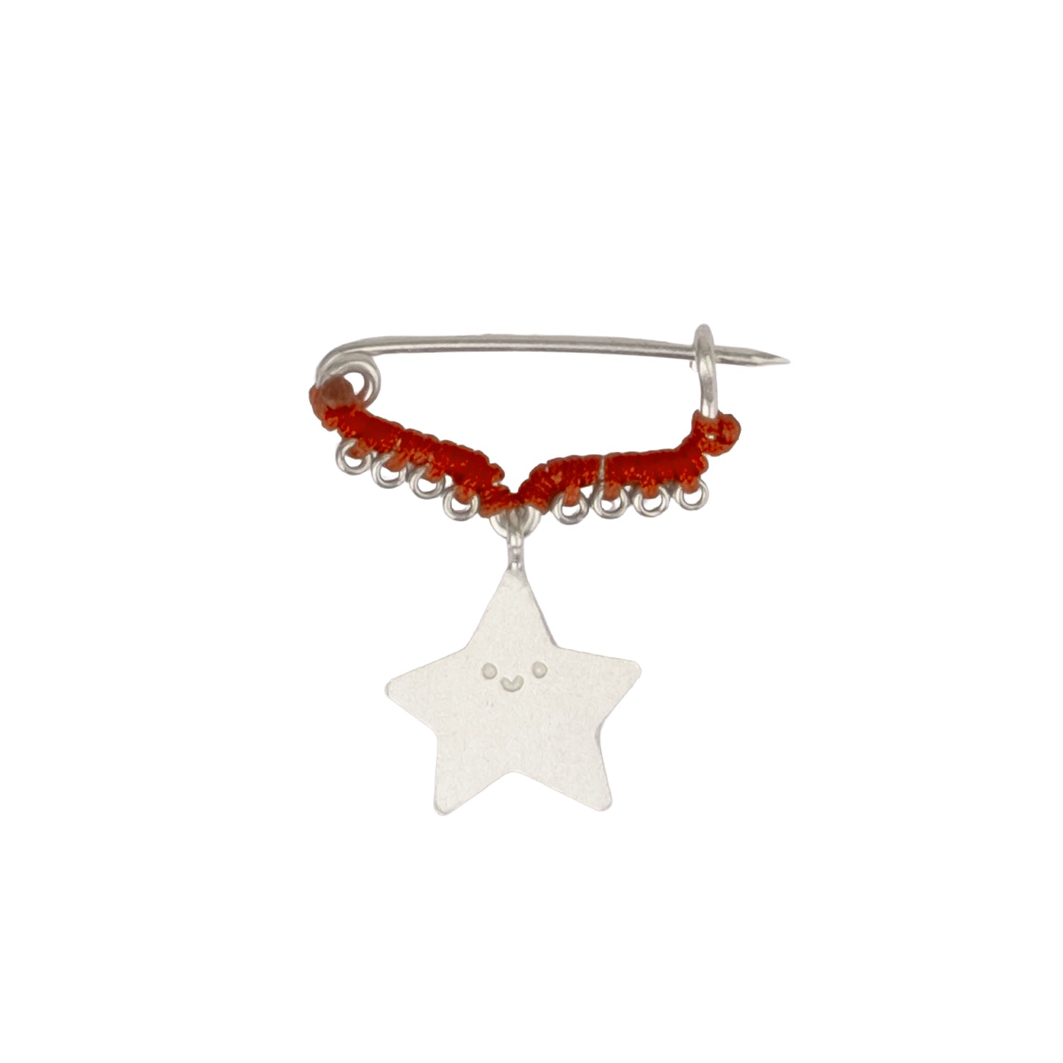 Brooch - Star Charm - Sterling Silver
