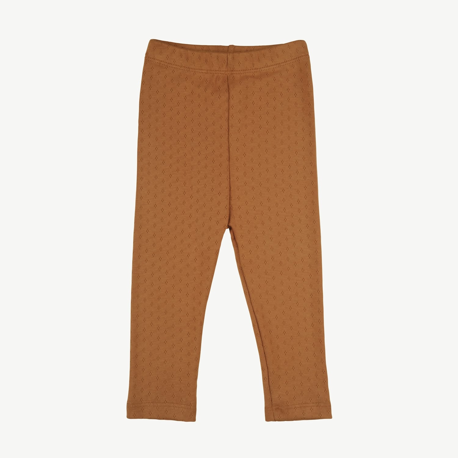 Pointelle Leggings - Pointelle Copper