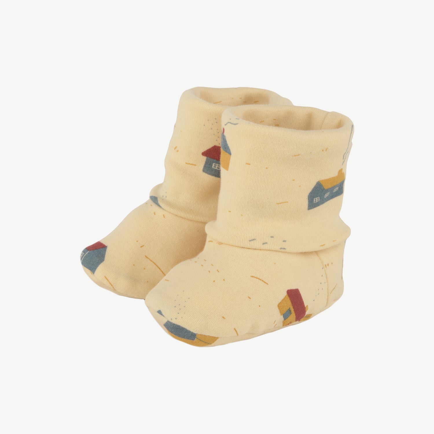 Booties - Tiny Houses Light Lemon