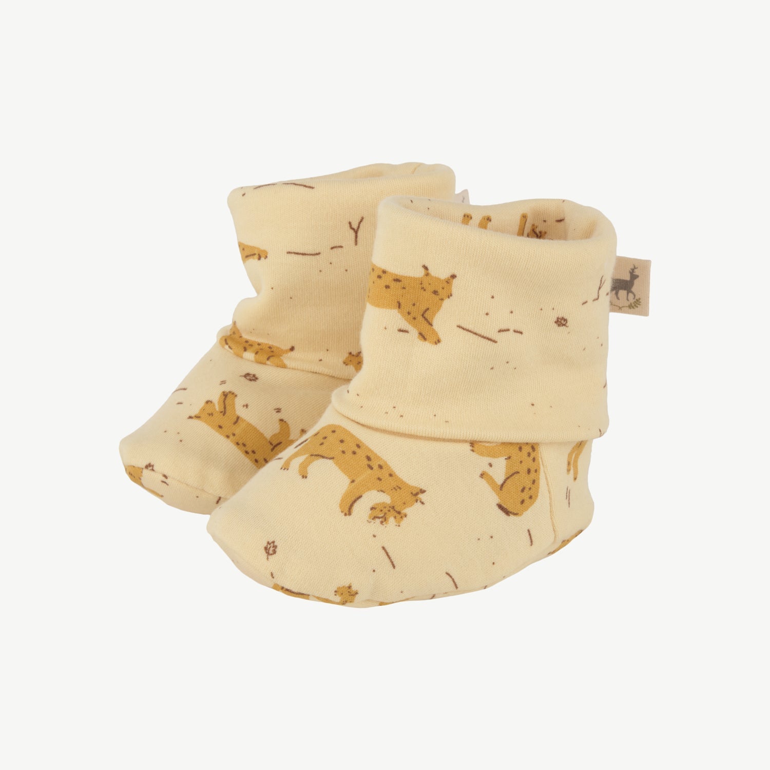 Booties - Wildcat Wonderland Light Lemon