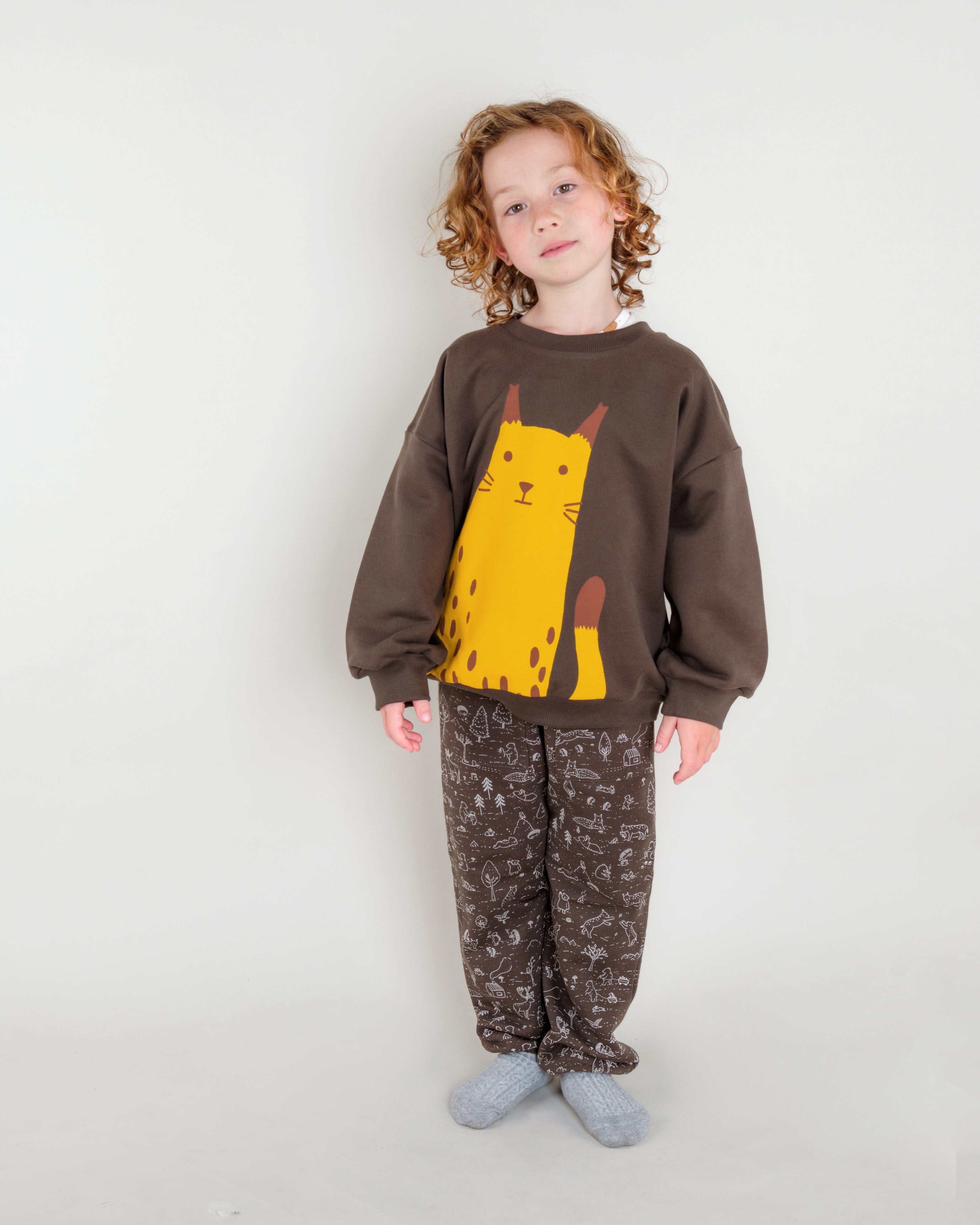Sweatshirt - Wildcat Wonderland Dark Gray