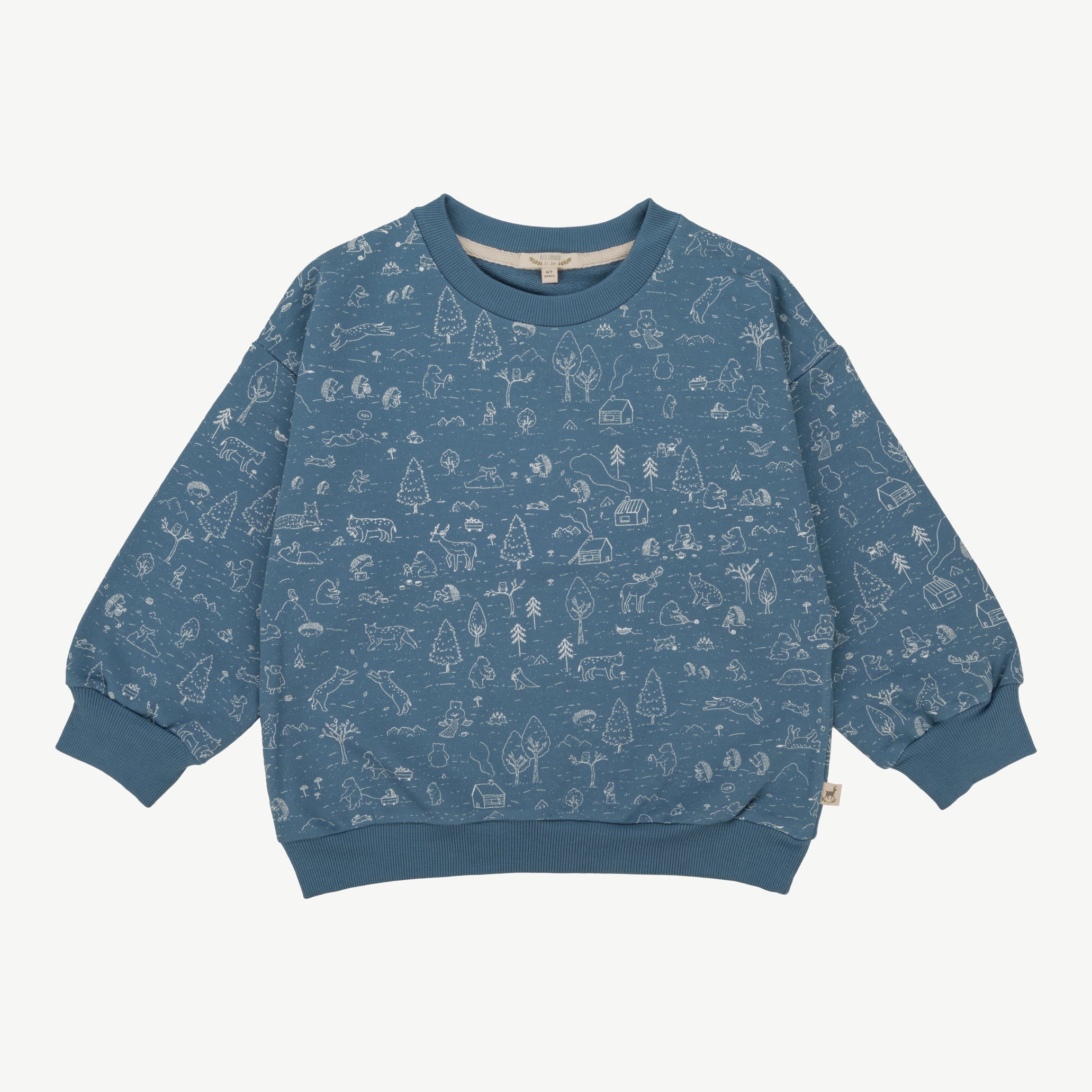 Sweatshirt - The Story Slate Blue