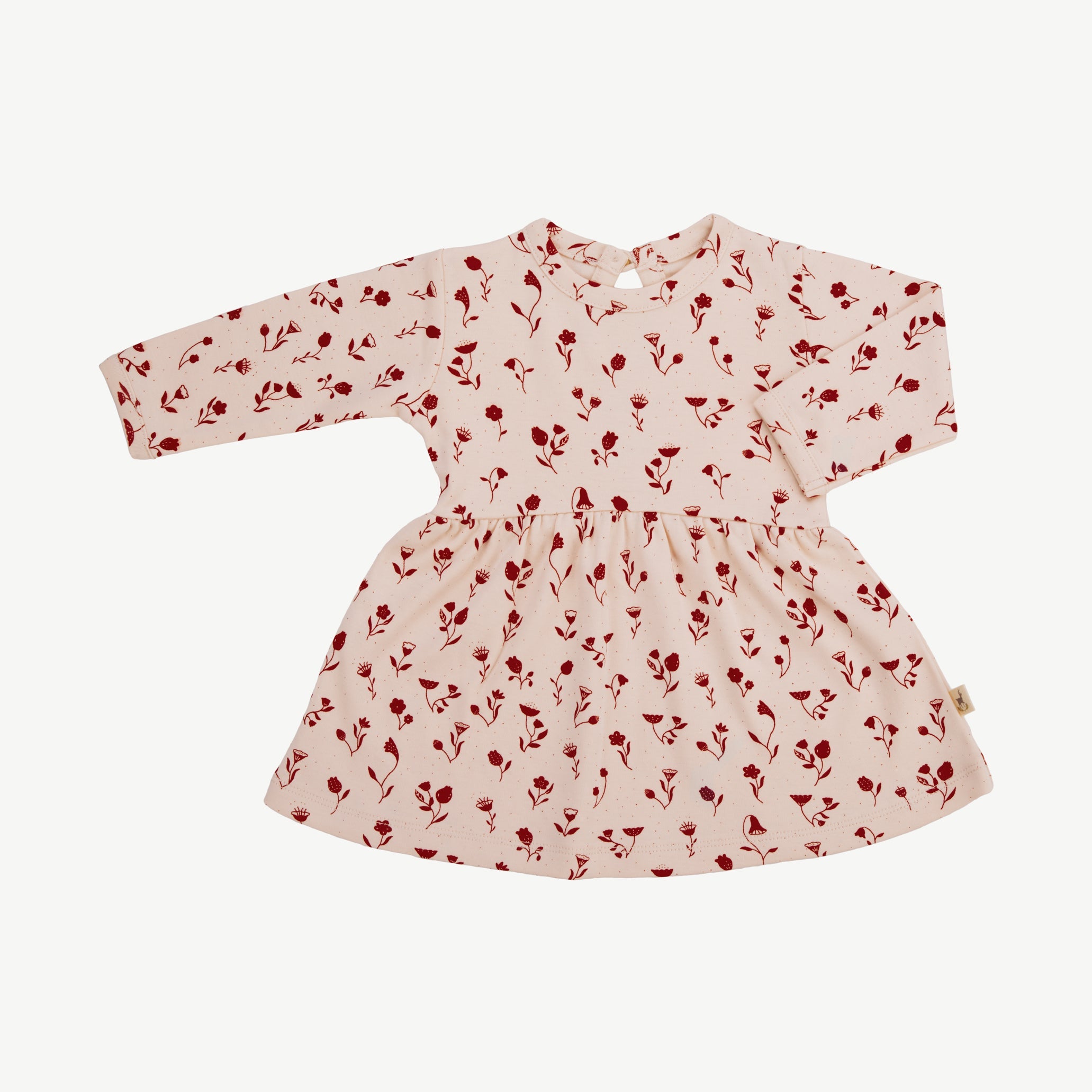 Dress - Floral Whispers Soft Peach