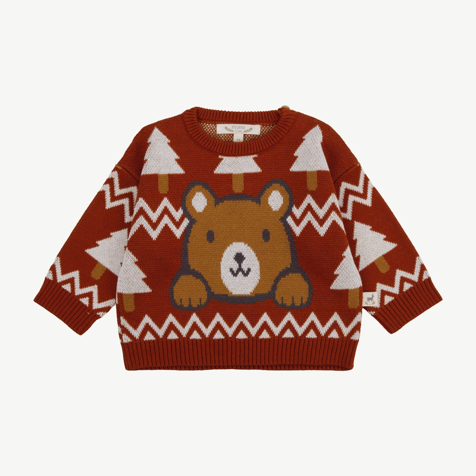 Knit Sweater - Cozy Bears Ketchup
