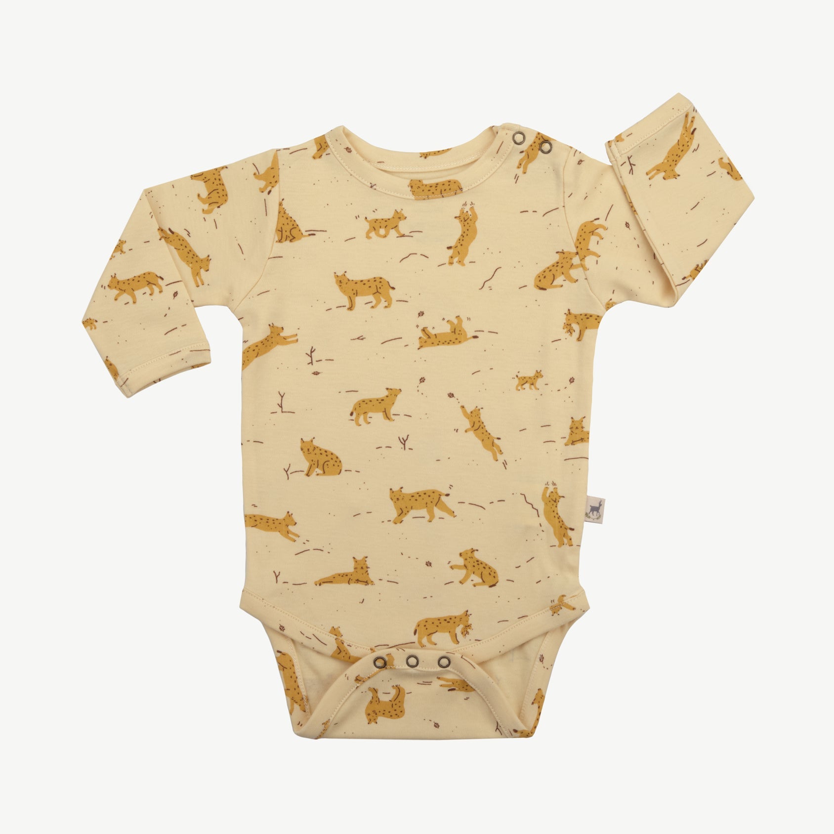 Onesie - Wildcat Wonderland Light Lemon